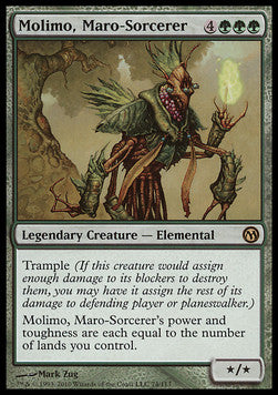 Molimo, Maro-Sorcerer - Duels of the Planeswalkers Decks (Rare)