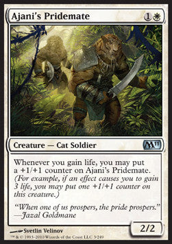 Ajani's Pridemate - Magic 2011 (Uncommon) [M11-3]