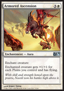 Armored Ascension - Magic 2011 (Uncommon) [M11-5]