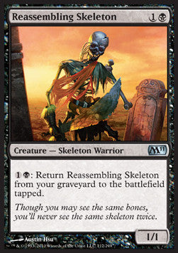 Reassembling Skeleton - Magic 2011 (Uncommon) [M11-112]