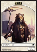Cat Token (White 2/2) - Scars of Mirrodin (Token) [SOM-T01]