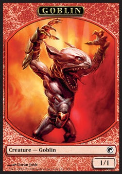 Goblin Token (Red 1/1) - Scars of Mirrodin (Token) [SOM-T03]