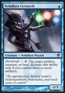 Vedalken Certarch - Scars of Mirrodin (Common) [SOM-52]