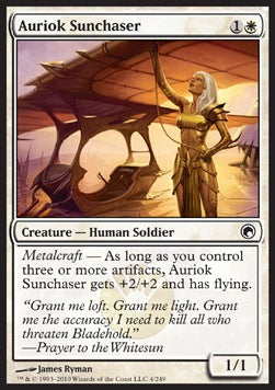 Auriok Sunchaser - Scars of Mirrodin (Common) [SOM-4]