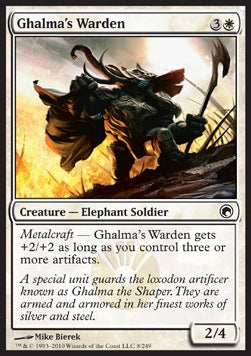 Ghalma's Warden - Scars of Mirrodin (Common) [SOM-8]