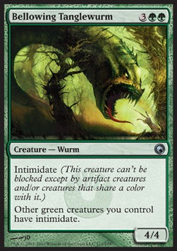 Bellowing Tanglewurm - Scars of Mirrodin (Uncommon) [SOM-111]