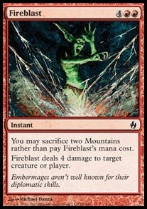 Fireblast - Premium Deck Series: Fire & Lightning (Common) [PD2-26]