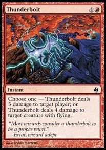 Thunderbolt - Premium Deck Series: Fire & Lightning (Common) [PD2-19]