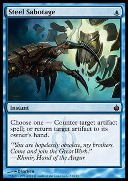 Steel Sabotage - Mirrodin Besieged (Common) [MBS-33]
