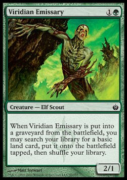 Viridian Emissary - Mirrodin Besieged (Common) [MBS-95]