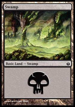 Swamp (V.2) - Mirrodin Besieged (Land) [MBS-151]