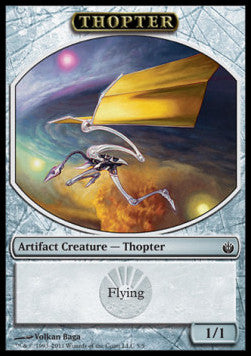 Thopter Token (Artifact 1/1) - Mirrodin Besieged (Token) [MBS-T5]