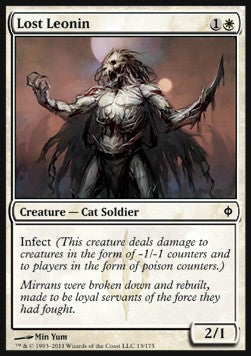 Lost Leonin - New Phyrexia (Common) [NPH-13]