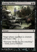 Geth's Verdict - New Phyrexia (Common) [NPH-61]