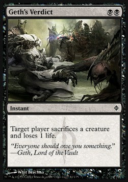 Geth's Verdict - New Phyrexia (Common) [NPH-61]