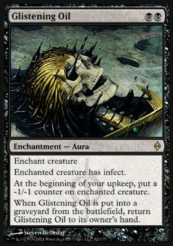 Glistening Oil - New Phyrexia (Rare) [NPH-62]