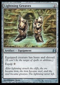 Lightning Greaves - Commander (Uncommon) [CMD-253]