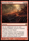 Disaster Radius - Commander (Rare) [CMD-119]