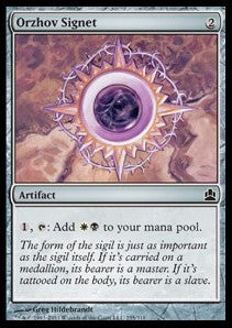 Orzhov Signet - Commander (Common) [CMD-255]