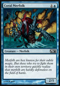 Coral Merfolk - Magic 2012 (Common) [M12-49]