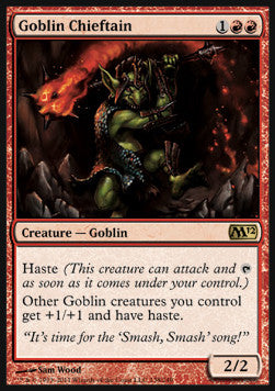 Goblin Chieftain - Magic 2012 (Rare) [M12-138]