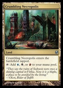 Crumbling Necropolis - Duel Decks: Ajani vs. Nicol Bolas (Uncommon) [DDH-74]