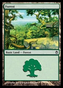 Forest (V.1) - Duel Decks: Ajani vs. Nicol Bolas (Land) [DDH-38]