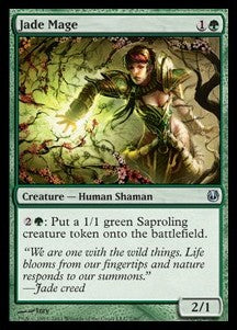 Jade Mage - Duel Decks: Ajani vs. Nicol Bolas (Uncommon) [DDH-7]