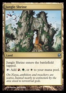 Jungle Shrine - Duel Decks: Ajani vs. Nicol Bolas (Uncommon) [DDH-34]