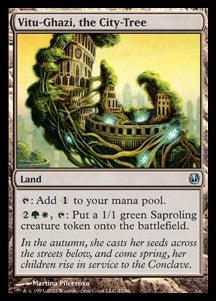Vitu-Ghazi, the City-Tree - Duel Decks: Ajani vs. Nicol Bolas (Uncommon) [DDH-37]