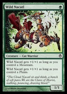 Wild Nacatl - Duel Decks: Ajani vs. Nicol Bolas (Common) [DDH-4]