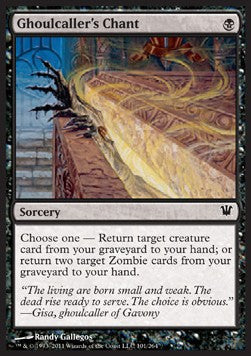 Ghoulcaller's Chant - Innistrad (Common) [ISD-101]
