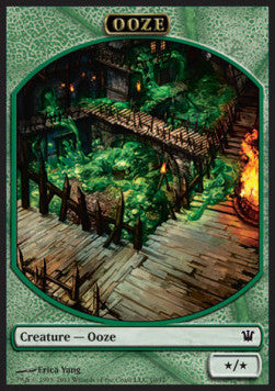 Ooze Token (Green */*) - Innistrad (Token) [ISD-T10]