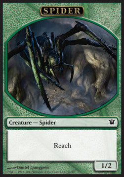 Spider Token (Green 1/2) - Innistrad (Token) [ISD-T11]