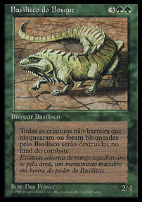 Thicket Basilisk - Fourth Edition: Black Bordered (Uncommon)