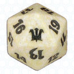 White Innistrad D20 Die - Innistrad