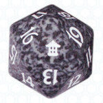 Black Saviors of Kamigawa D20 Die - Saviors of Kamigawa