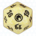 White Scars of Mirrodin D20 Die - Scars of Mirrodin