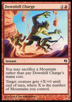 Downhill Charge - Duel Decks: Venser vs. Koth (Common) [DDI-69]