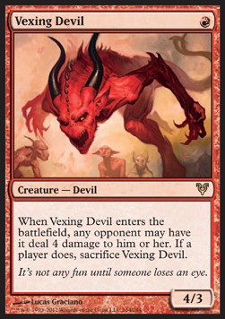 Vexing Devil - Avacyn Restored (Rare) [AVR-164]