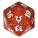 Red Avacyn Restored D20 Die - Avacyn Restored