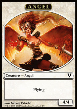 Angel Token (White 4/4) - Avacyn Restored (Token) [AVR-T1]