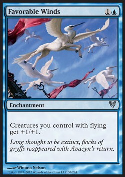 Favorable Winds - Avacyn Restored (Uncommon) [AVR-51]