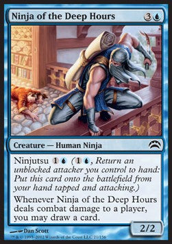 Ninja of the Deep Hours - Planechase 2012 (Common) [PC2-21]