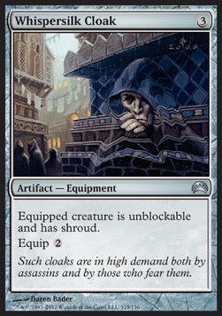 Whispersilk Cloak - Planechase 2012 (Uncommon) [PC2-115]
