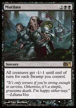 Mutilate - Magic 2013 (Rare) [M13-102]