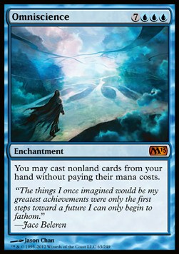 Omniscience - Magic 2013 (Mythic) [M13-63]