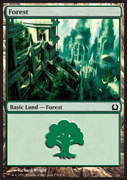 Forest (V.5) - Return to Ravnica (Land) [RTR-274]