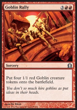 Goblin Rally - Return to Ravnica (Uncommon) [RTR-95]
