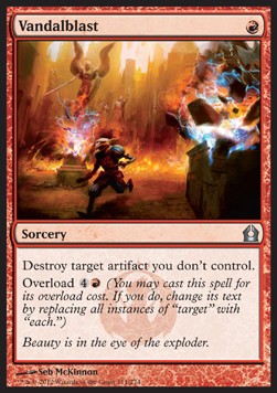 Vandalblast - Return to Ravnica (Uncommon) [RTR-111]